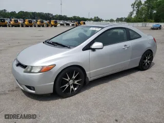 2007 Honda Civic Cpe EX with VIN 2HGFG12807H579965, listed as a Copart auction lot 54170275 with 185,413 mi miles and Clean Title. Bid and sale history available at carsss.com. Image 1.