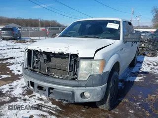2014 Ford F-150 XL with VIN 1FTFW1EF5EFA45595, listed as a IAAI auction lot 41535410 with 124,208 mi miles. Bid and sale history available at carsss.com. Image 2.