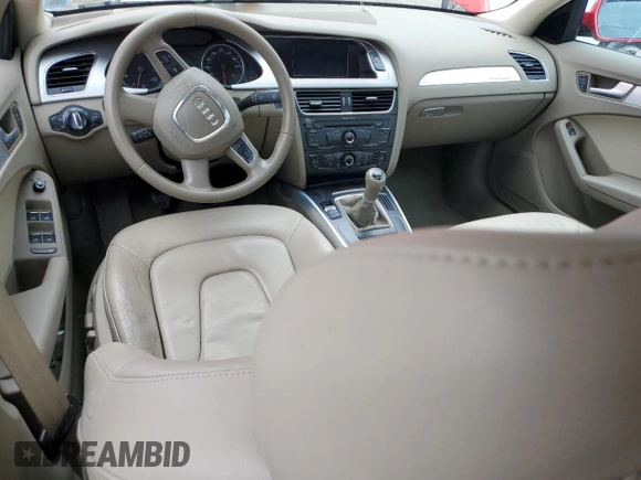 2011 Audi A4 Premium z VIN WAUDFAFL2BA110257, wystawiony jako Copart lot #50890395 z przebiegiem Nie podano mil oraz Szkoda całkowita • Salvage title. Historia ofert i sprzedaży dostępna na DreamBid. Obrazek 8.