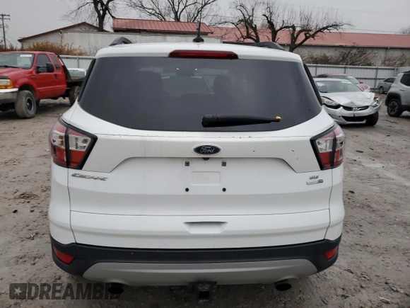 2018 Ford Escape SE with VIN 1FMCU9GDXJUB51190, listed as a Copart auction lot 82859604 with 155,172 mi miles and Clean Title. Bid and sale history available at carsss.com. Image 6.