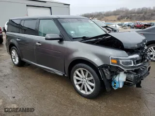 2017 Ford Flex Limited with VIN 2FMGK5D89HBA03930, listed as a Copart auction lot 40490264 with 62,088 mi miles and Salvage Title. Bid and sale history available at carsss.com. Image 4.