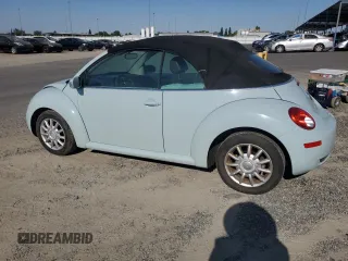 2006 Volkswagen Beetle with VIN 3VWRF31Y76M320169, listed as a Copart auction lot 60538275 with 130,958 mi miles and Salvage title. Bid and sale history available at DreamBid. Image 2.