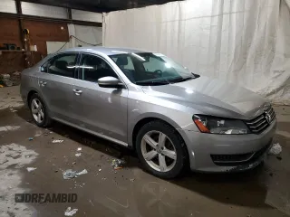 2013 Volkswagen Passat SE with VIN 1VWBP7A30DC096848, listed as a Copart auction lot 64006485 with 136,742 mi miles and Salvage title. Bid and sale history available at DreamBid. Image 4.