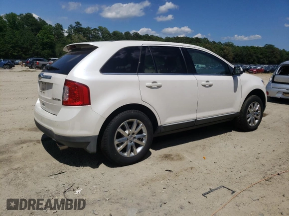 2011 Ford Edge Limited with VIN 2FMDK3KC5BBB46900, listed as a Copart auction lot 61261705 with 123,565 mi miles and Salvage title. Bid and sale history available at DreamBid. Image 3.