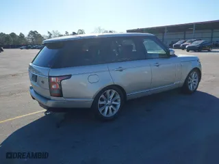 2015 Land Rover Range Rover HSE with VIN SALGS2VF8FA230432, listed as a IAAI auction lot 41774901 with 123,585 mi miles. Bid and sale history available at carsss.com. Image 4.