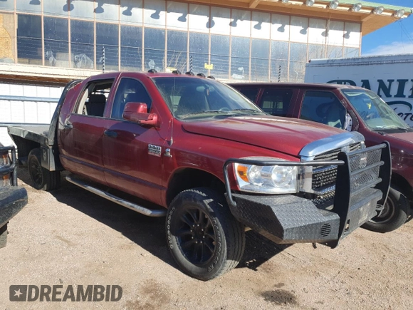 2008 Dodge 3500 SXT z VIN 3D7MX39A18G188759, wystawiony jako Copart lot #43271115 z przebiegiem 312 867 mil mil oraz Szkoda całkowita • Salvage title. Historia ofert i sprzedaży dostępna na DreamBid. Obrazek 4.