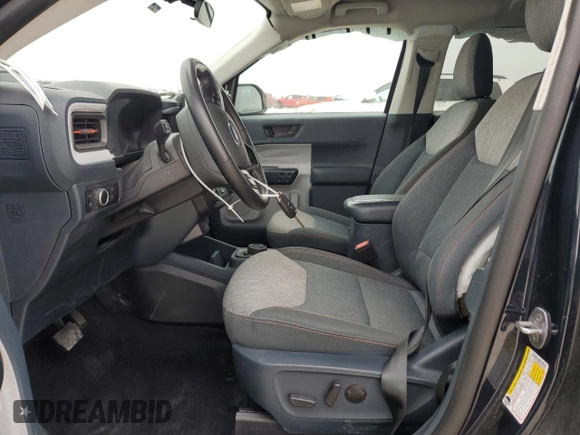 2023 Ford Maverick XL with VIN 3FTTW8E30PRA90063, listed as a Copart auction lot 51502685 with 34,133 mi miles and Salvage Title. Bid and sale history available at DreamBid. Image 7.