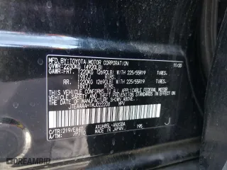 2021 Toyota Venza LE with VIN JTEAAAAH1MJ022208, listed as a Copart auction lot 63158862 with 39,429 mi miles. Bid and sale history available at carsss.com. Image 10.