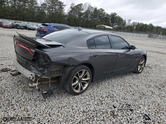 2016 Dodge Charger Road/Track with VIN 2C3CDXCT9GH241730, listed as a Copart auction lot 47652645 with 111,821 mi miles and Salvage Title. Bid and sale history available at carsss.com. Image 3.