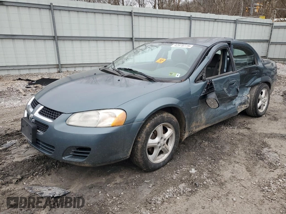 2005 Dodge Stratus SXT z VIN 1B3EL46R95N644182, wystawiony jako Copart lot #42978775 z przebiegiem 104 663 mil mil oraz Szkoda całkowita • Salvage title. Historia ofert i sprzedaży dostępna na DreamBid. Obrazek 1.