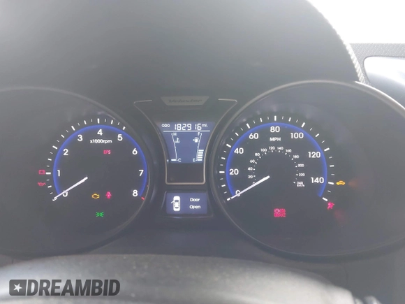 2013 Hyundai Veloster Turbo with VIN KMHTC6AE0DU179068, listed as a IAAI auction lot 42532883 with 182,916 mi miles and . Bid and sale history available at DreamBid. Image 7.