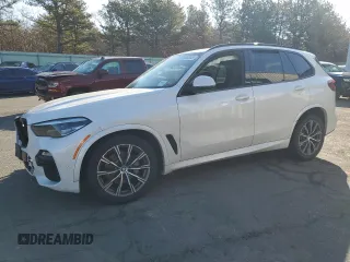 2020 BMW X5 xDrive40i with VIN 5UXCR6C00L9C91795, listed as a Copart auction lot 46489845 with 0 mi miles and Salvage Title. Bid and sale history available at carsss.com. Image 1.