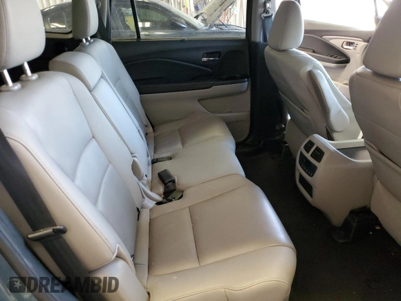 2021 Honda Pilot Special Edition with VIN 5FNYF5H24MB042554, listed as a Copart auction lot 54164495 with 35,102 mi miles and Salvage title. Bid and sale history available at DreamBid. Image 11.