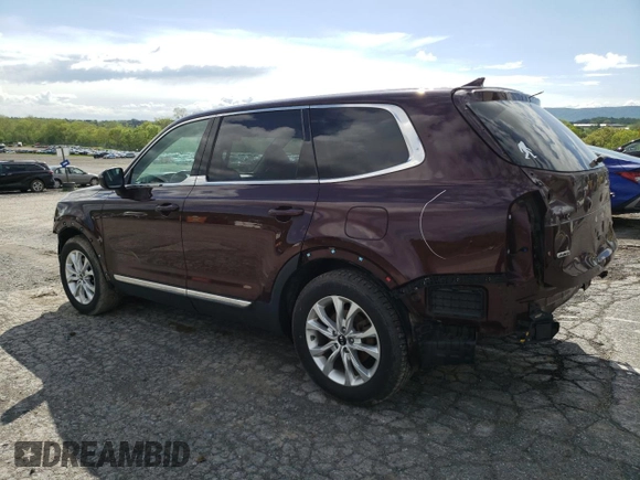 2020 Kia Telluride LX z VIN 5XYP2DHC1LG072144, wystawiony jako Copart lot #55574225 z przebiegiem 92 183 mil mil oraz Szkoda całkowita • Salvage title. Historia ofert i sprzedaży dostępna na DreamBid. Obrazek 2.