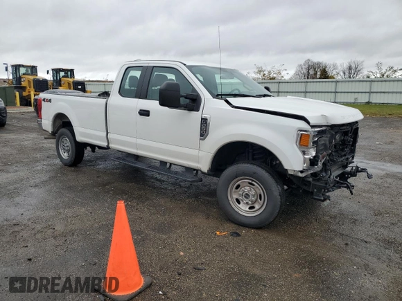 2021 Ford Super Duty F-250 SRW XL with VIN 1FT7X2B64MEC72518, listed as a Copart auction lot 78988044 with 49,629 mi miles and Salvage Title. Bid and sale history available at carsss.com. Image 4.