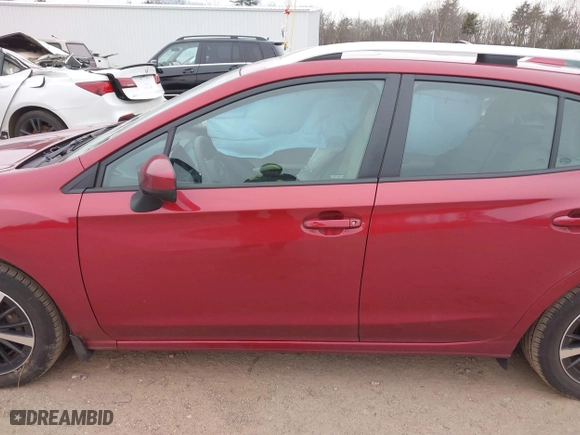 2022 Subaru Impreza Premium with VIN 4S3GTAD68N3701286, listed as a IAAI auction lot 41256344 with 62,339 mi miles. Bid and sale history available at carsss.com. Image 14.