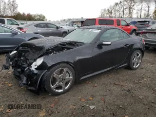 2007 Mercedes-Benz SLK-Class 3.5L with VIN WDBWK56F87F145077, listed as a Copart auction lot 76278914 with 122,222 mi miles and Salvage Title. Bid and sale history available at carsss.com. Image 1.