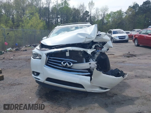 2015 Infiniti QX60 with VIN 5N1AL0MN4FC500411, listed as a IAAI auction lot 41877149 with 118,306 mi miles and . Bid and sale history available at DreamBid. Image 12.