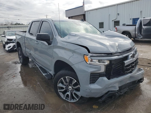 2024 Chevrolet Silverado 1500 RST with VIN 3GCPDEEK8RG396438, listed as a Copart auction lot 43966515 with 6,235 mi miles and Salvage Title. Bid and sale history available at carsss.com. Image 4.