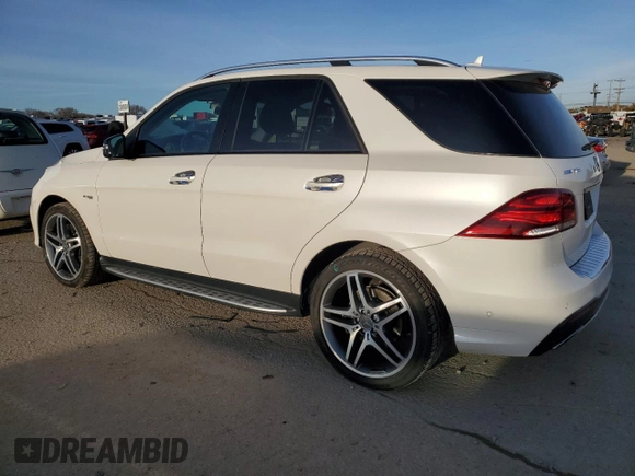 2018 Mercedes-Benz GLE 43 AMG with VIN 4JGDA6EB3JB055149, listed as a Copart auction lot 88094385 with 34,840 mi miles and Salvage Title. Bid and sale history available at DreamBid. Image 2.
