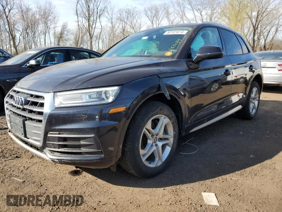 2018 Audi Q5 with VIN WA1ANBFY5J2051217, listed as a Copart auction lot 50181614 with 103,166 mi miles and . Bid and sale history available at DreamBid. Image 1.