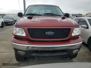 2001 Ford F-150 SuperCrew XLT with VIN 1FTRW08L41KD64626, listed as a Copart auction lot 74874234 with 0 mi miles and Salvage Title. Bid and sale history available at carsss.com. Image 5.