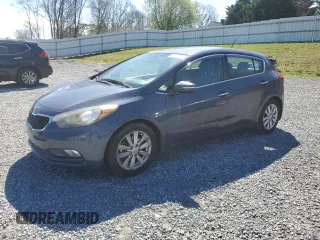 2015 Kia Forte 5-Door EX with VIN KNAFX5A82F5399073, listed as a Copart auction lot 48580855 with 117,012 mi miles and Salvage Title. Bid and sale history available at carsss.com. Image 1.