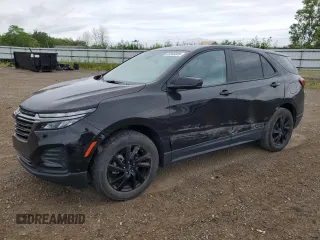 2023 Chevrolet Equinox LS with VIN 3GNAXSEG9PL153949, listed as a Copart auction lot 65366855 with 35,276 mi miles and Salvage title. Bid and sale history available at DreamBid. Image 1.