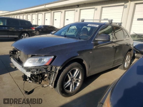 2014 Audi Q5 Premium Plus with VIN WA1DGAFP2EA122832, listed as a Copart auction lot 42905635 with 131,884 mi miles and Salvage Title. Bid and sale history available at carsss.com. Image 1.