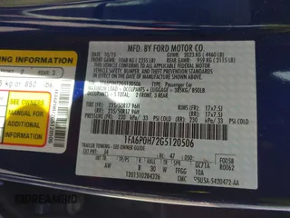 2016 Ford Fusion SE with VIN 1FA6P0H72G5120506, listed as a IAAI auction lot 41859610 with 103,278 mi miles. Bid and sale history available at carsss.com. Image 9.