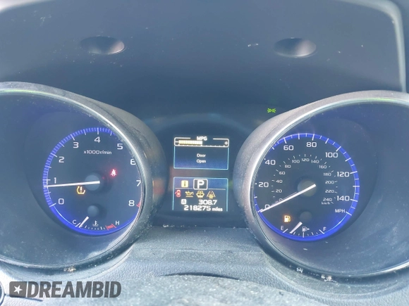 2017 Subaru Legacy Premium with VIN 4S3BNAC66H3038519, listed as a IAAI auction lot 41386604 with 218,275 mi miles and . Bid and sale history available at DreamBid. Image 7.