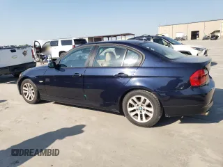 2007 BMW 3 Series 328i with VIN WBAVA33547KX81497, listed as a Copart auction lot 52228215 with 74,123 mi miles and Salvage Title. Bid and sale history available at carsss.com. Image 2.
