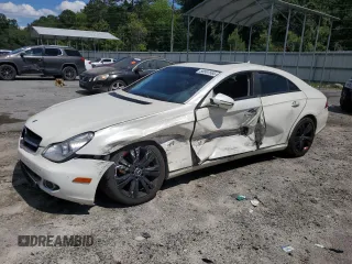 2009 Mercedes-Benz CLS 550 with VIN WDDDJ72X09A145991, listed as a Copart auction lot 56567565 with 110,967 mi miles and Salvage title. Bid and sale history available at DreamBid. Image 1.