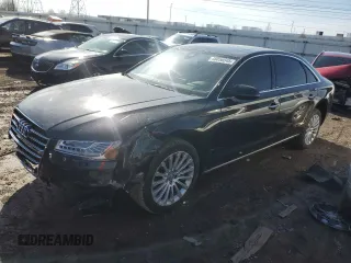2016 Audi A8 L 3.0T with VIN WAU34AFD5GN003665, listed as a Copart auction lot 48056845 with 62,801 mi miles and Clean Title. Bid and sale history available at carsss.com. Image 1.