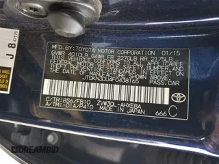 2015 Toyota Prius Four with VIN JTDKN3DU4F0438165, listed as a Copart auction lot 53388285 with 129,870 mi miles and Salvage Title. Bid and sale history available at carsss.com. Image 12.