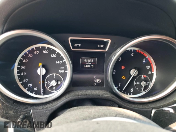 2015 Mercedes-Benz GL-Class GL 350 BlueTEC with VIN 4JGDF2EE5FA555654, listed as a Copart auction lot 42988093 with 140,110 mi miles. Bid and sale history available at carsss.com. Image 9.