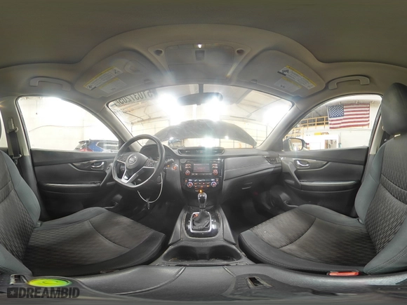 2017 Nissan Rogue SV with VIN 5N1AT2MV0HC897078, listed as a Copart auction lot 51037205 with 154,338 mi miles and Salvage Title. Bid and sale history available at carsss.com. Image 13.