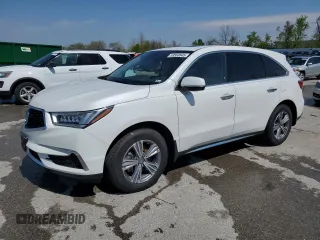 2020 Acura MDX with VIN 5J8YD4H36LL043842, listed as a Copart auction lot 53563845 with 50,071 mi miles and Salvage title. Bid and sale history available at DreamBid. Image 1.