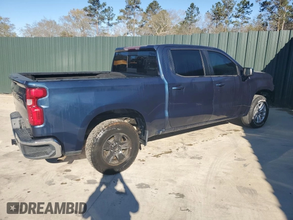 2020 Chevrolet Silverado 1500 LT with VIN 3GCPWCED4LG149389, listed as a Copart auction lot 50152125 with 41,944 mi miles and Clean Title. Bid and sale history available at carsss.com. Image 3.