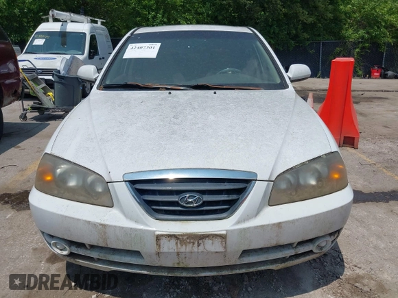 2006 Hyundai Elantra GLS z VIN KMHDN46D46U247104, wystawiony jako IAAI lot #42407301 z przebiegiem 173 772 mil mil oraz . Historia ofert i sprzedaży dostępna na DreamBid. Obrazek 6.