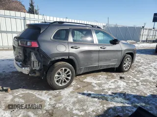 2022 Jeep Cherokee Latitude Lux with VIN 1C4PJMMX4ND529316, listed as a Copart auction lot 42246385 with 23,118 mi miles and Salvage title. Bid and sale history available at DreamBid. Image 3.