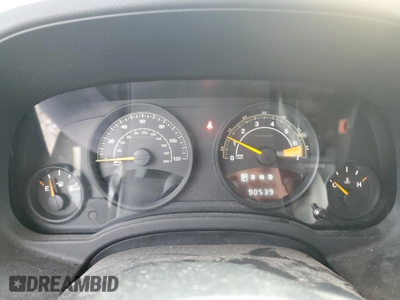 2017 Jeep Patriot Latitude with VIN 1C4NJPFB4HD152761, listed as a Copart auction lot 50485745 with 90,539 mi miles and Salvage title. Bid and sale history available at DreamBid. Image 9.