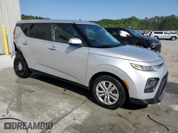 2021 Kia Soul S with VIN KNDJ23AU8M7763317, listed as a Copart auction lot 52395655 with 35,395 mi miles and Salvage Title. Bid and sale history available at carsss.com. Image 4.