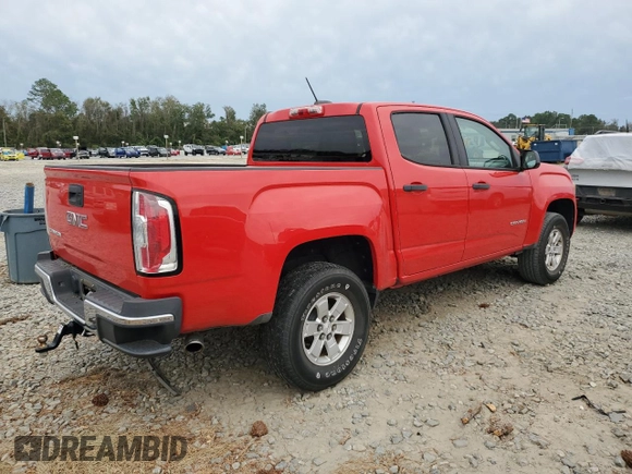 2017 GMC Canyon 2WD with VIN 1GTG5BEN1H1266018, listed as a Copart auction lot 75534634 with 66,908 mi miles and Salvage Title. Bid and sale history available at carsss.com. Image 3.
