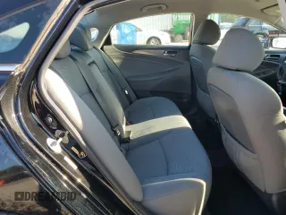 2013 Hyundai Sonata with VIN KMHEC4A47DA073657, listed as a Copart auction lot 52423775 with 150,974 mi miles and Salvage Title. Bid and sale history available at carsss.com. Image 10.