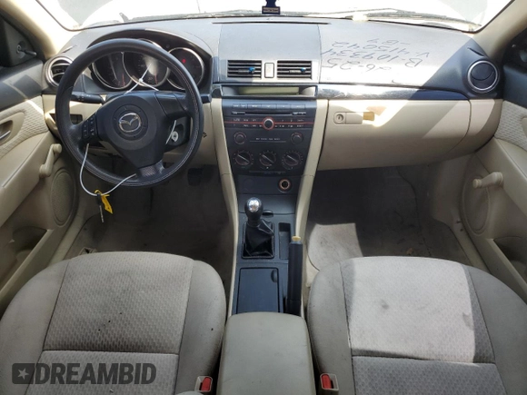2006 Mazda 3 i with VIN JM1BK12F061415042, listed as a Copart auction lot 51121795 with 120,870 mi miles and Salvage Title. Bid and sale history available at DreamBid. Image 8.