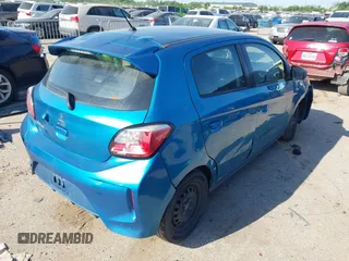 2021 Mitsubishi Mirage ES z VIN ML32AUHJ5MH002086, wystawiony jako IAAI lot #41973394 z przebiegiem 63 010 mil mil oraz . Historia ofert i sprzedaży dostępna na DreamBid. Obrazek 4.