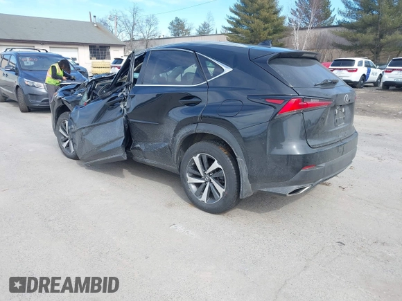 2021 Lexus NX 300 with VIN JTJGARDZ3M2252700, listed as a IAAI auction lot 41764186 with 52,525 mi miles and . Bid and sale history available at DreamBid. Image 3.