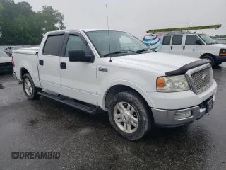 2004 Ford F-150 XLT z VIN 1FTPW12534FA22444, wystawiony jako Copart lot #58383175 z przebiegiem 150 450 mil mil oraz Szkoda całkowita • Salvage title. Historia ofert i sprzedaży dostępna na DreamBid. Obrazek 4.