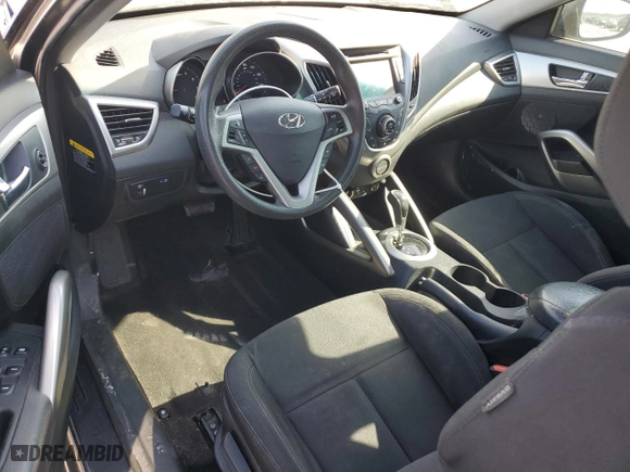 2016 Hyundai Veloster with VIN KMHTC6AD3GU265387, listed as a Copart auction lot 51079305 with 95,953 mi miles and Salvage Title. Bid and sale history available at carsss.com. Image 8.